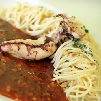 Spaghetti with Barbecue Sauce