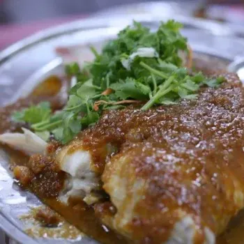 Steamed fish