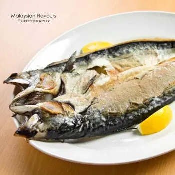 Salt Baked Mackerel