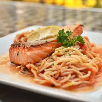 Wild Salmon Homemade Pasta