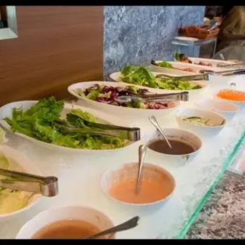 The salad corner
