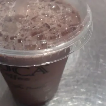Iced ghirardelli american choc