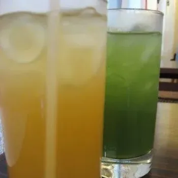 Kiwi drink and Honey Lemon