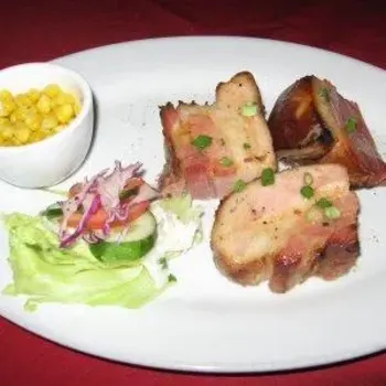 Smoked gammon ribs