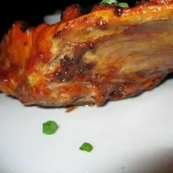 Barbeque baby back ribs