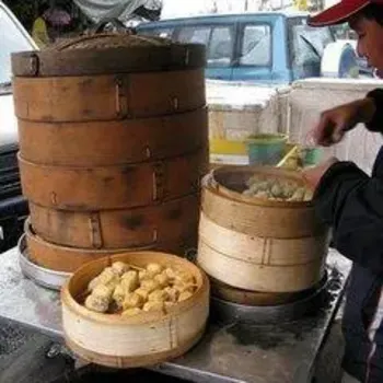 Dim sum stall