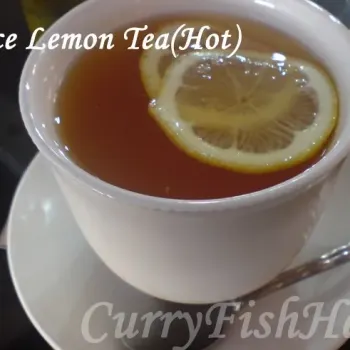 Ice Lemon Tea (Hot)