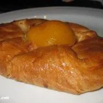 Peach danish