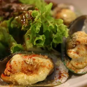 Baked Green Mussel 1/2 Dozen