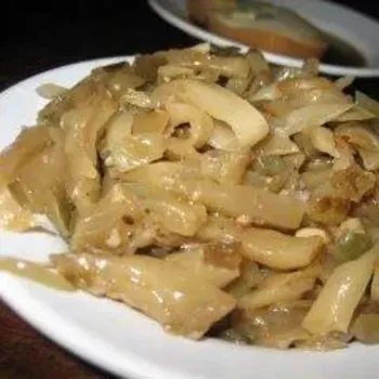 Chah-choy pork