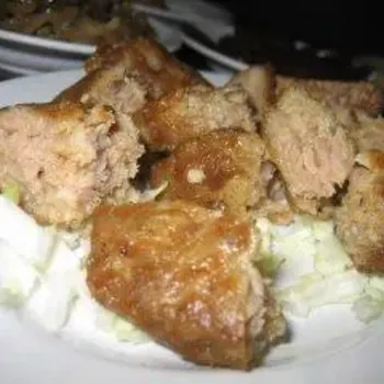 Pork fried with salted fish