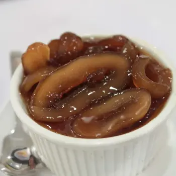 Stewed Egg with Fresh Milk Honey and Sea Coconut