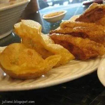 Foo Chuk and Fried Dumplings