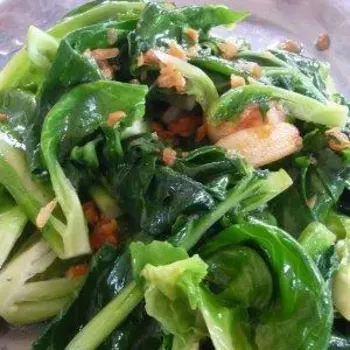Stir fried Choy-tam Greens