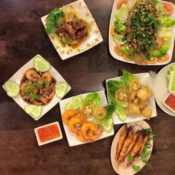 many variety choose from the menu 