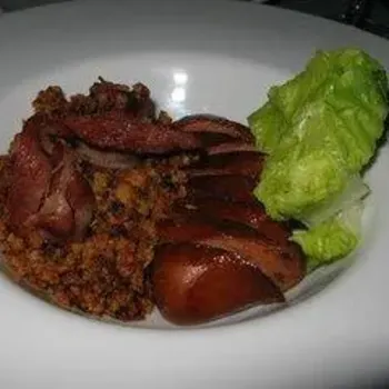 Chili Dog and Smoked Bacon