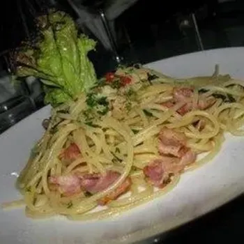 Aglio Olio with Bacon