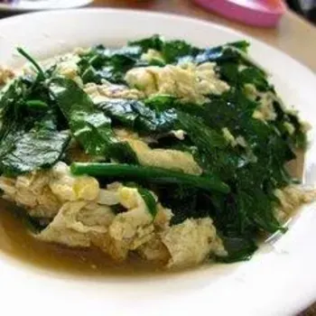 Veges with egg