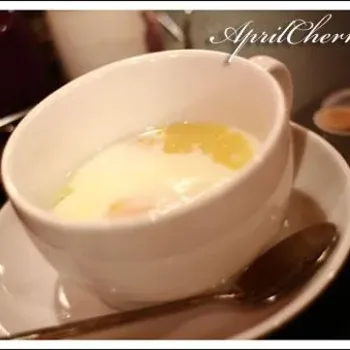 Half boil egg