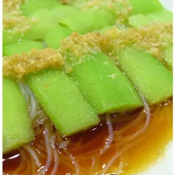 Steamed Towel Gourd