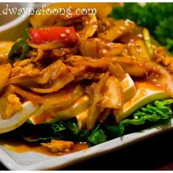 Tofu dish
