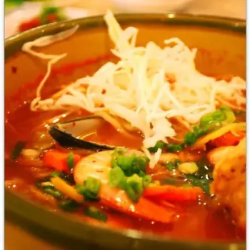 Korean Seafood Noodles