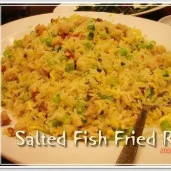 Salted fish fried rice