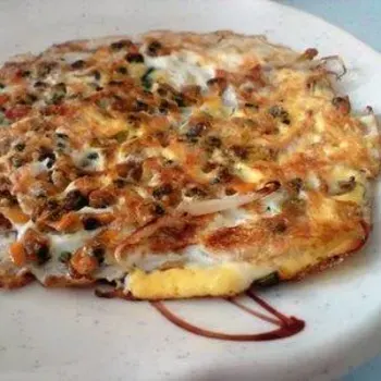 Fried Lala Omelette