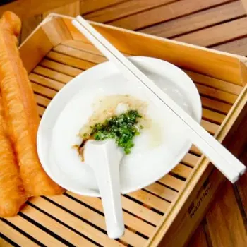 You tiao & porridge
