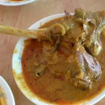 Curry Mutton with bone