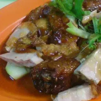 Roasted Chicken + Roast Pork
