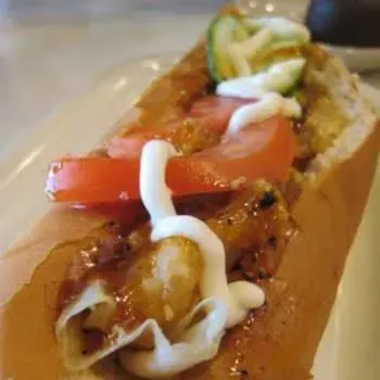 Hainanese Fish Fillet Sandwich