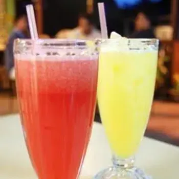 Watermelon and Orange Juice