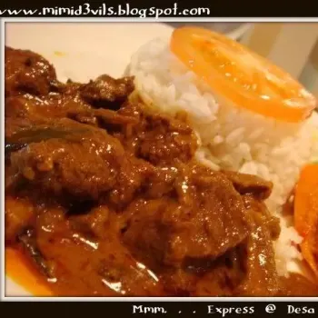 Curry Mutton Rice