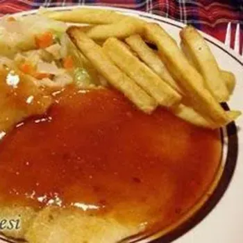 Grilled Fish and Chips