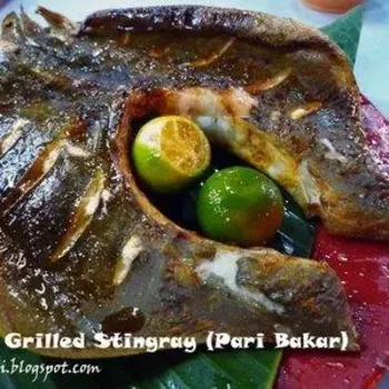 Ikan Pari Bakar