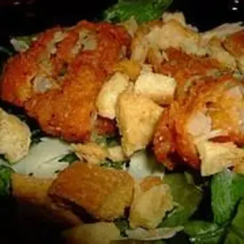 Spicy Chicken Caesar Salad
