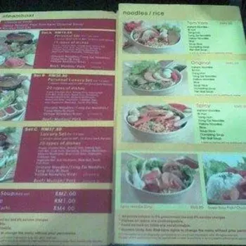 Spicez Cafe Menu