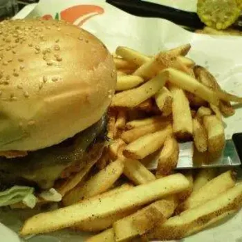 Mushroom-Swiss Burger