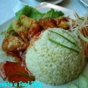 Thai Sauce Fish Fillet Rice