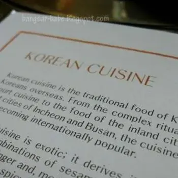 Korean Cuisine