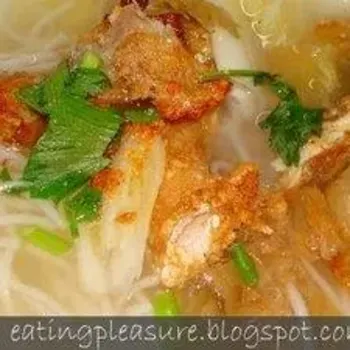 Fried Fish Fillet Bee Hoon Soup