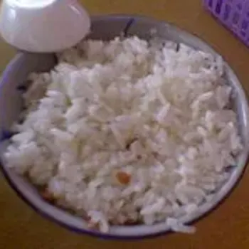 Rice with Fried Garlic