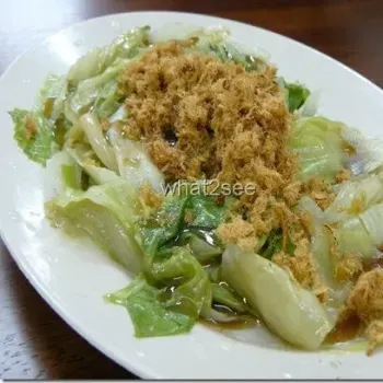 Lettuce With Oyster Sauce and Bah Hu