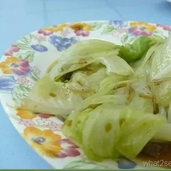 Stir Fried Lettuce