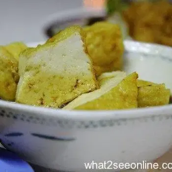 Beancurd with Five Spice Powder
