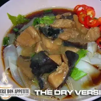 Dry Chicken Mushroon Hor Fun