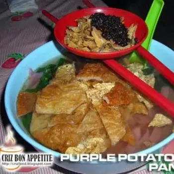 Purple Potato Pan Mee