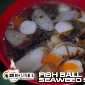 Fish Ball Seaweed Soup