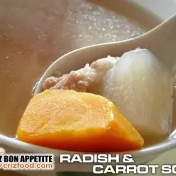 Radish and Carrot Soup